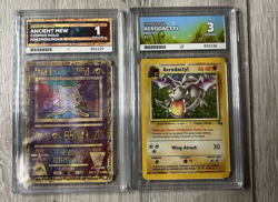 Pokemon TCG Ancient Mew Ace 1 , Aerodactyl Holo Ace 3 - Image 1
