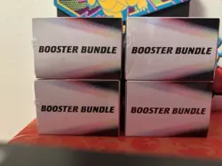 Lot Of 4 Pokemon Scarlet Violet Prismatic Evolutions Booster Bundle Sealed - Image 3