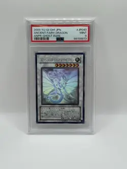 PSA 9 Yu-Gi-Oh Ancient Fairy Dragon ANPR-JP040 Holo Ghost Rare Japanese YuGiOh - Image 1