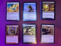 MTG Magic Lorwyn Complete Common Uncommon Set NM/MT 201 cards - Image 1