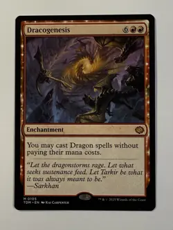 Dracogenesis MTG Tarkir: Dragonstorm Regular - Image 1