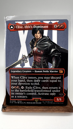 Clive, Ifrit's Dominant (Borderless) (0385) Final Fantasy Regular, NM, Fast Ship - Image 1