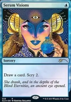 1x Serum Visions (029) - Foil NM-Mint, English Secret Lair MTG Magic - Image 1