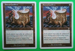 Magic the Gathering MTG 7th Edition STORM CAULDRON X 2 LP/EX R 2001! - Image 1