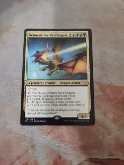 Scion Of The Ur-Dragon Commander 2017 MTG LP - Image 1