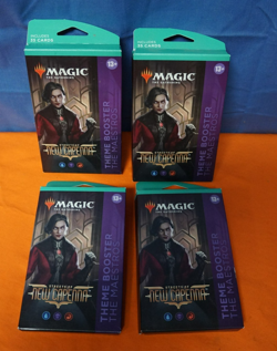 Magic The Gathering Streets Of New Capenna Theme Booster The Maestros Lot Of 4 - Image 1