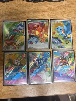 Pokemon First Partner Pack Promos Full Kanto And Alola Starters MINT PACK FRESH - Image 1