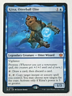 Magic The Gathering: MTG Kitsa, Otterball Elite NF (BLB) Mythic 54 - Image 1