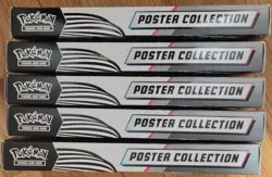 Pokemon Black Bolt/White Flare Unova SV10.5 Poster Collection Lot of 5 - Image 2