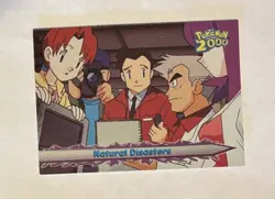 Pokemon 2000 Movie Animation Edition- Holo Foil card 37 Natural Disasters - Image 1