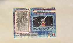 Pokemon 2000 Movie Animation Edition- Holo Foil card 37 Natural Disasters - Image 2