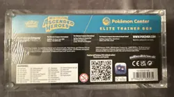 Pokemon Ascended Heroes Pokemon Center ETB NEW-MINT-SEALED With Acrylic Case - Image 5