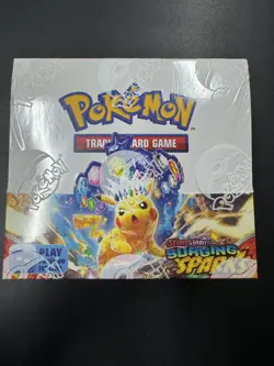 Pokemon TCG Scarlet and Violet Surging Sparks Booster Box New and Sealed - Image 1