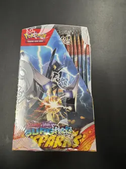 Pokemon TCG Scarlet and Violet Surging Sparks Booster Box New and Sealed - Image 2
