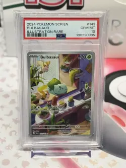 Bulbasaur 143/142 Stellar Crown PSA 10 GEM MINT Pokemon Card - Image 1
