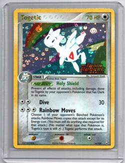 Pokemon - Togetic - #14/109 - Team Rocket Returns - Reverse Holo - Stamped -2004 - Image 1