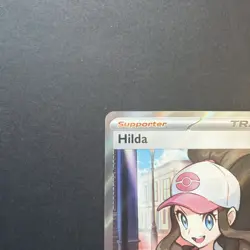Pokemon TCG Hilda 164/086 - SV: White Flare Full Art Ultra Rare Holo NM - Image 2