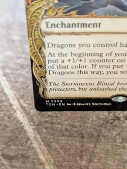 MTG - Call the Spirit Dragons (0309 - Showcase) Tarkir: Dragonstorm - NM, Mythic - Image 2