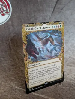 MTG - Call the Spirit Dragons (0309 - Showcase) Tarkir: Dragonstorm - NM, Mythic - Image 3