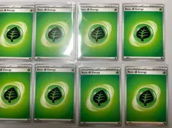 12 x Basic Grass Energy #001 - Pokemon TCG Scarlet & Violet - Pack Fresh *New* - Image 3