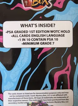 MYSTERY POKEMON- WOTC 1ST EDITION PSA HOLO ENGLISH VINTAGE - Image 3