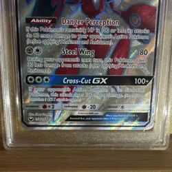 Scizor GX Celestial Storm Full Art Hyper Rare Holo 158/168 Mint 9 Pokemon TCG - Image 3