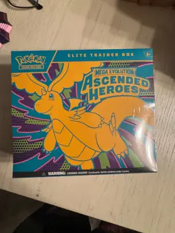 Pokemon Ascended Hero's Elite Trainer Box Sealed ETB - NEW SEALED- READY TO SHIP - Image 1