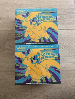 2X Pokemon Ascended Heroes ETB Elite Trainer Box NEW/SEALED *IN HAND* - Image 1
