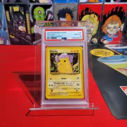 1999 Pokemon Game Yellow Cheeks Pikachu #58 • PSA 10 GEM MINT • Base Set WOTC - Image 1
