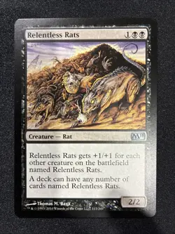 MTG - Relentless Rats Core Set 2011 (M11) - Image 1