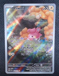 Pokemon - Pawmi 226/091 -SV: Paldean Fates Illustration Rare - Image 1