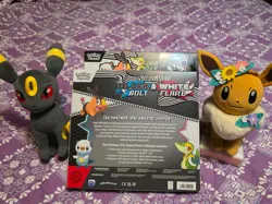 Pokemon TCG Black Bolt & White Flare Unova Poster Collection Box New Sealed - Image 3