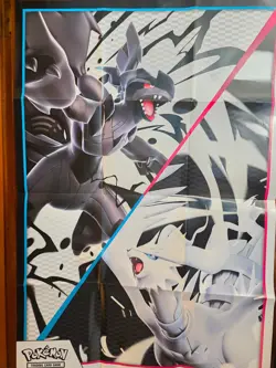 Pokemon TCG Black Bolt & White Flare Unova Poster Collection Box New Sealed - Image 5