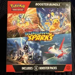 Pokemon TCG Scarlet & Violet Surging Sparks Booster Bundle New Sealed - Image 1