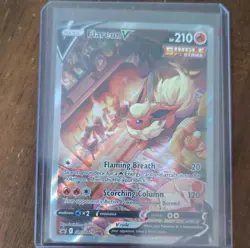 Pokemon Flareon V SWSH179 Sword & Shield Promo Holo English 210 HP - Image 1