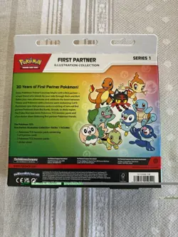 Pokemon Mega Evolution First Partner Series 1 Illustration Collection Box New - Image 2