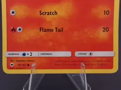 Charmander 18/147 Cosmos Holo Promo Burning Shadows Pokemon TCG 2017 LP/EX - Image 3