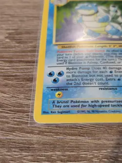 Pokemon Blastoise 2/102 Base Set Holo Rare 100 MP/LP WOTC - Image 5