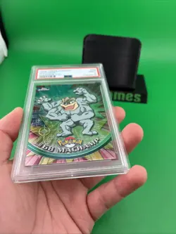 2000 Topps Chrome Machamp #68 Pokemon TCG PSA 9 🔥 - Image 4