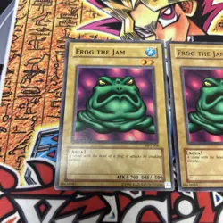 Yugioh - Frog The Jam MP1-004 McDonald's Promo LP/NM X2 - Image 2