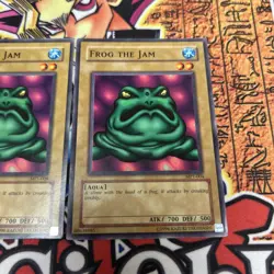 Yugioh - Frog The Jam MP1-004 McDonald's Promo LP/NM X2 - Image 3