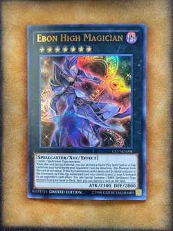 Yugioh Ebon High Magician CT13-EN004 Ultra Rare Limited Edition NM - Image 1