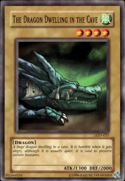 The Dragon Dwelling In The Cave - LOD-037 - LP - YuGiOh - Image 1