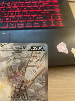 Pokemon TCG Astral Radiance Origin Forme Palkia V Alt Full Art 167/189 Holo Card - Image 2