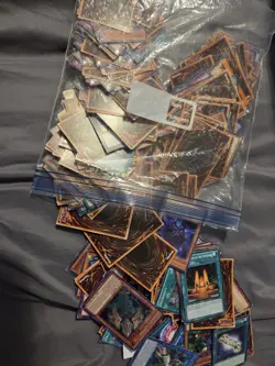 YUGIOH CARDS INSTANT COLLECTION HUGE LOT W HOLO FOILS & RARES! - Image 1