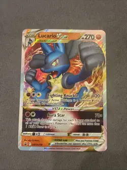 Lucario VSTAR SWSH214 SWSH: Sword & Shield Promo Cards Holo - Image 1