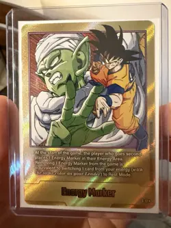 GOLD Energy Marker E-51 Dragon Ball Super Card Game - Image 1
