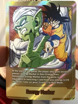 GOLD Energy Marker E-51 Dragon Ball Super Card Game - Image 2