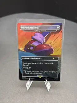 Power Sneakers - Lightning Greaves (Rainbow Foil) Secret Lair Drop Foil - Image 1