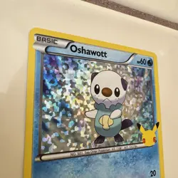 1x Oshawott 21/25 McDonald's 25th Anniversary Holo Promo Pokemon Card LP - Image 5